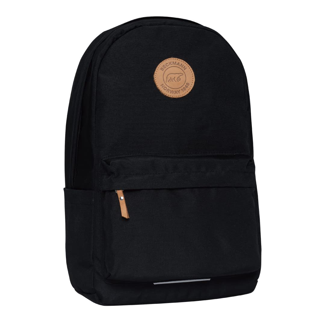 

Beckman Norway Backpack CITY 30L Dusty Black Backpack for Men and Large Comes with Rain Scandinavian [BECKMANN] Women, Computer, Business, Capacity,