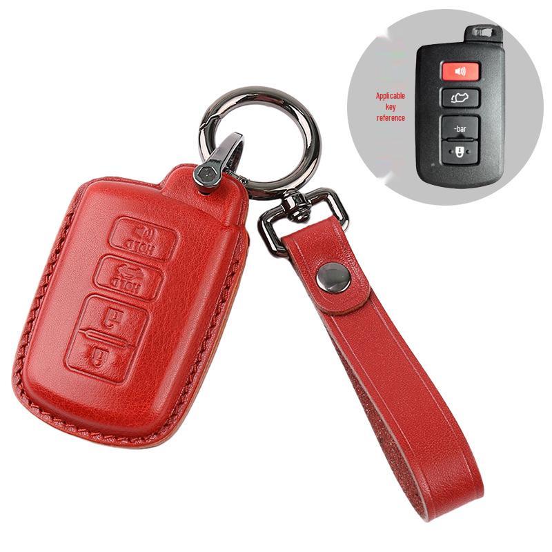 Toyota Genuine Leather Key Case for Avalon, Camry, Corolla, Highlander, RAV4