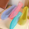 2026 Summer New Women's Sandals Simple Versatile Women's Jelly Shoes Comfort Anti Slip Women Hollow Flat Beach Shoes Sandalias