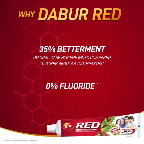 Red Manjan Toothpaste 200g Toothpaste by Dabur