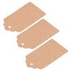 100 Pcs Clothing Tags Double Sided Kraft Paper DIY Craft Gift Tag with 30m Jute Twine for Wedding Christmas