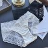 Ladies Spring and Summer Lace Deep V Senior Sense Ice Silk Lace Underwear