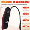 A51K-High-Brightness Brake Tail Light Headlight Safety Warning Accessory For Ouxi V20 Electric Fatbike