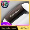 Car Stickers For Alfa Romeo For Alfa Romeo Giulia Stelvio Giulietta 156 159 147 Mito Leather Car Roof Armrest Pull Cover Handle