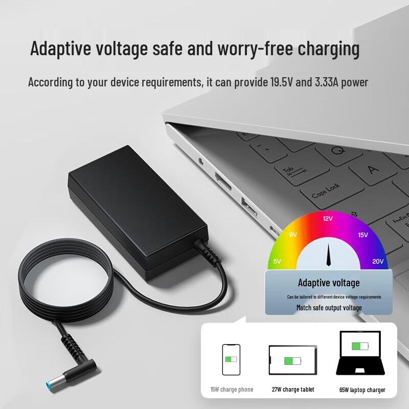 HP 6H459AA 65W Laptop Power Adapter