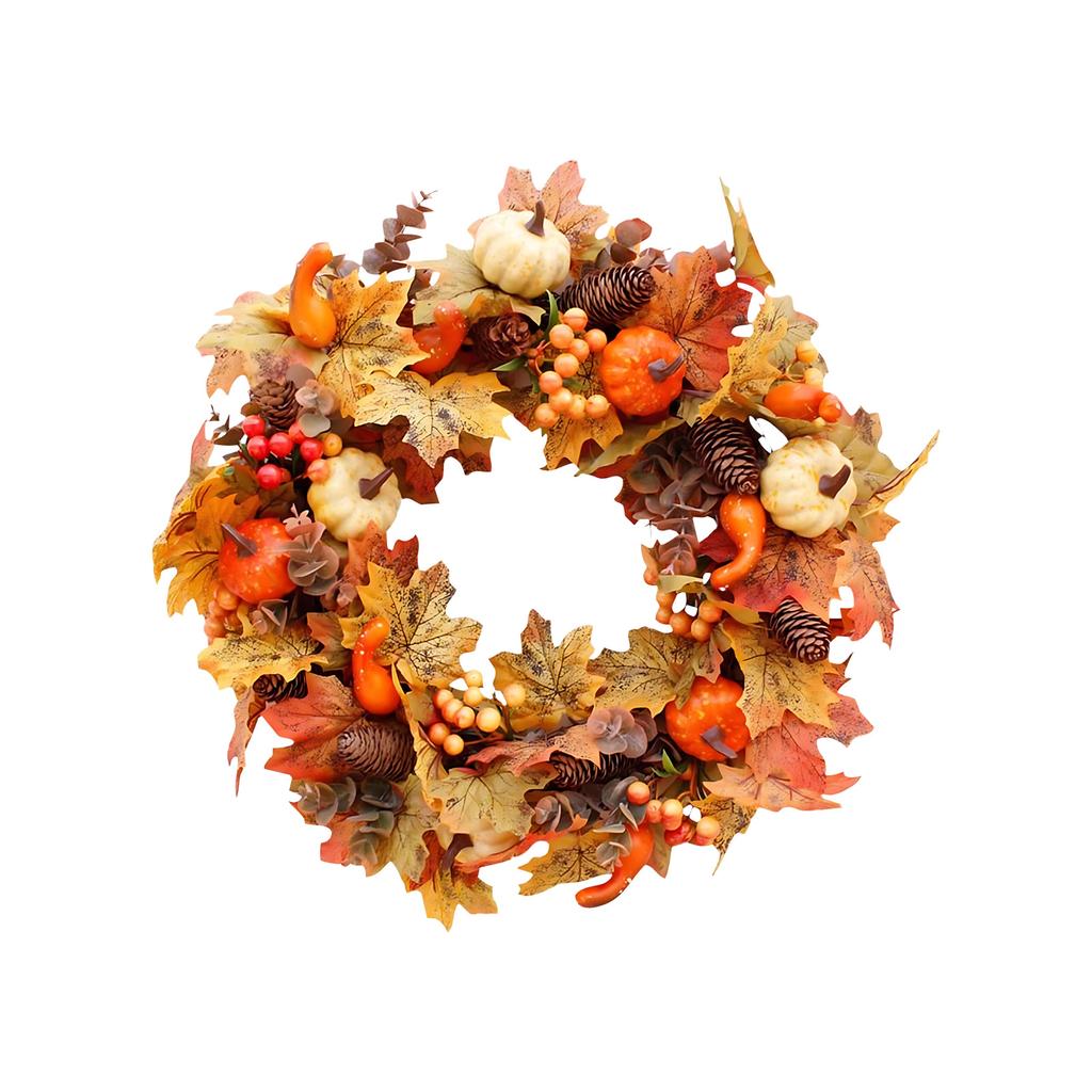 Maple Wreath Festival Wreath Door Hanging Home Decor