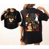 2025 Zweiseitiges Disney Prinzessin Belle Frankreich 1991 Vintage 100% Reine Baumwolle Bedrucktes T-Shirt Belle Prinzessin Rose Disney Shirt
