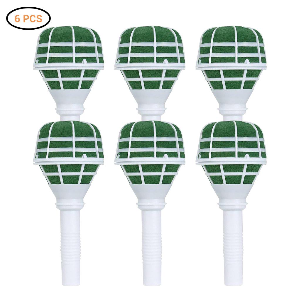 6 Stück Blumenstraußhalter Schaumstoff Blumengriff Leichtgewichtige DIY-Blumenstrauß-Accessoires für Braut