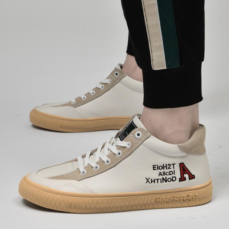 Fashion Male Boots for Men Sneakers 2024 Low Top Men Casual Shoes Fashion Skate Shoes Men High Quality Men's All-match Motorcycle Boots