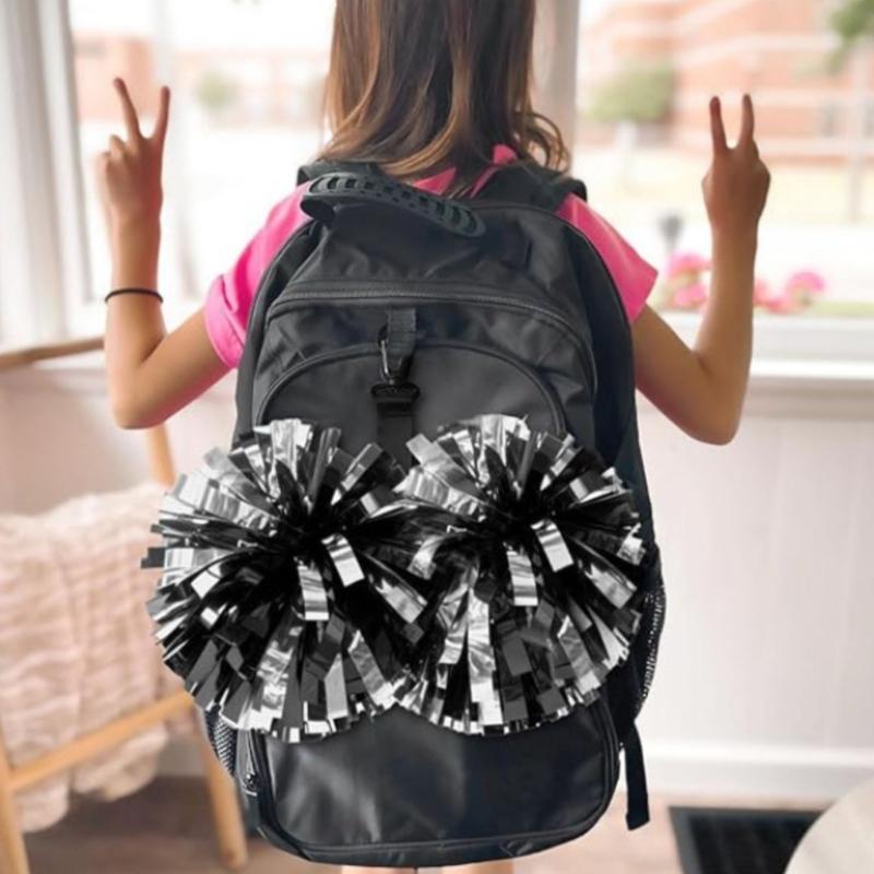 Adjustable Cheerleading Bobbles Storage Strap Pom Carriers Lanyard With Secure Clips For Easy Attachment And Removal