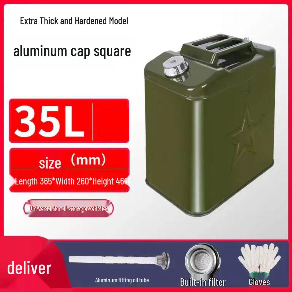 30L Explosion-Proof Portable Iron Fuel Can