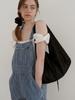 Voor Jeanne Jacquard Flower Shoulder Bag_Black