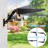 Upgraded Solar Panel Light Outdoor Waterproof Street Light Rotable Pole Solar Wall Lighting with 4 Mode for Home Garden Pathway