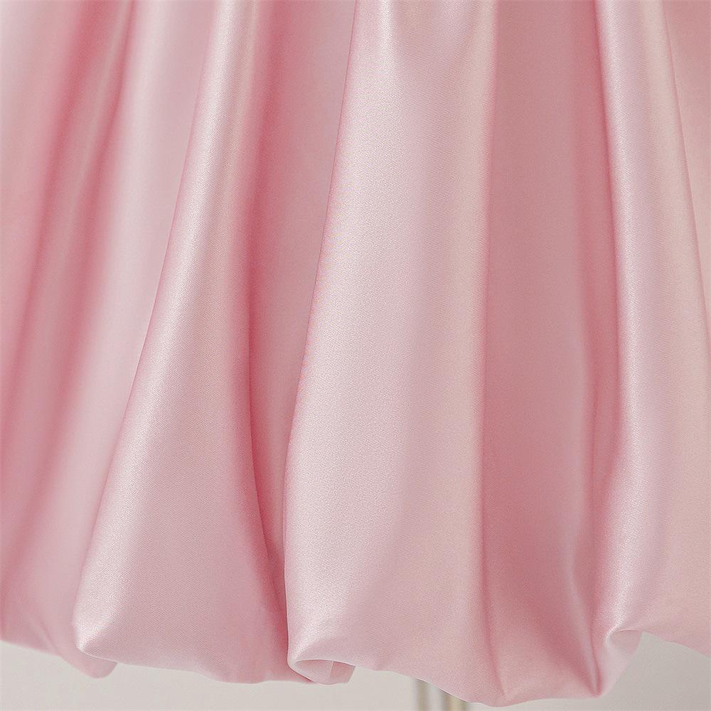 New Children's Formal Dress: Halter Puffy Skirt with Bow, Backless Princess Design for Festivals & Performances