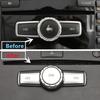 Center Console Volume Buttons ON Button Cover Repair Sticker For Mercedes Benz C GLK Class W204 S204 W212 X204 Car Accessories