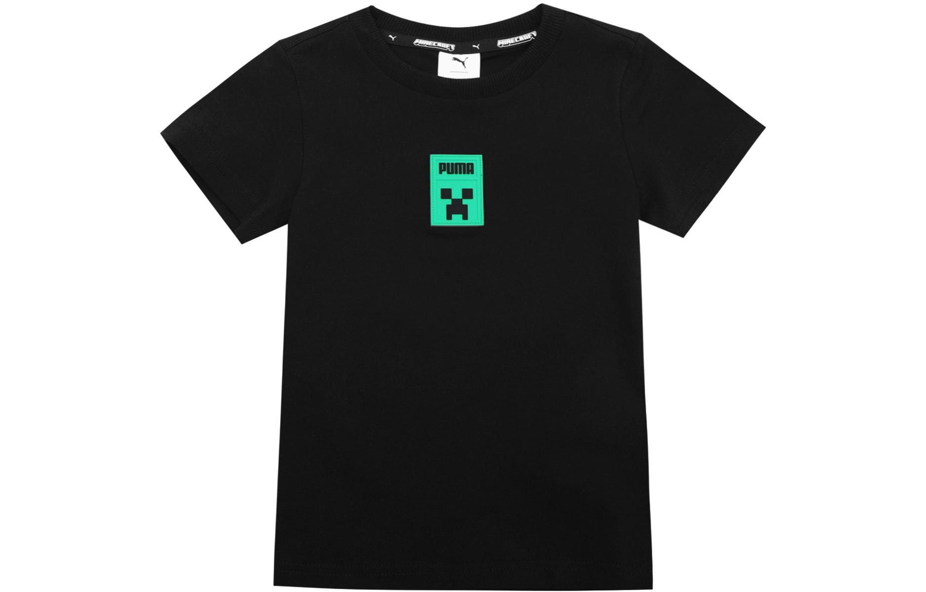 PUMA Pre School T Shirts Crew Neck Moderate 533435-01 110