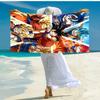 1pc Dragon Ball3 Beach Towel, Comfortable and Thick, and Swimming/Bath/Picnic/Camping Towel, Suitable for Seaside Beaches
