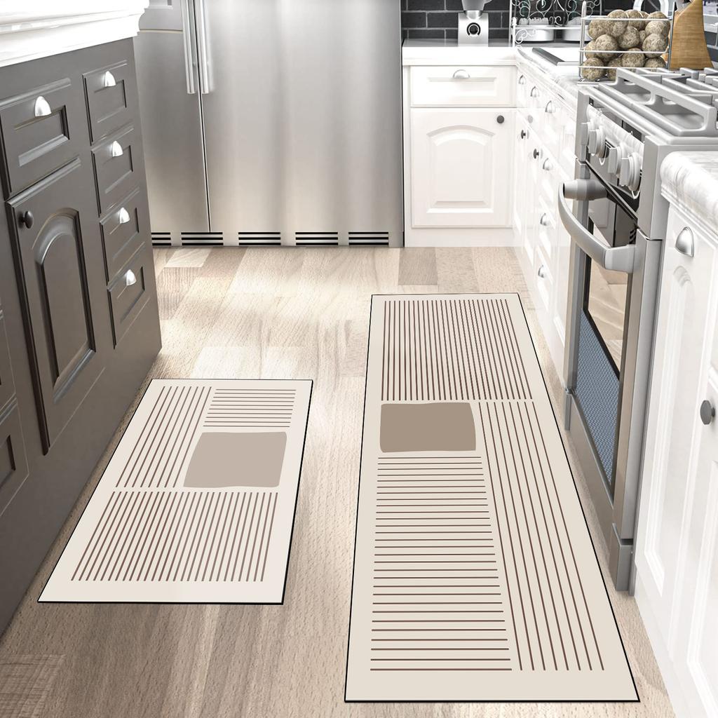 Super Absorbent Kitchen Floor Mat Non-slip Rug Long Diatomite Kitchen Rug Soft Washable Carpets Bathroom Entrance Doormat