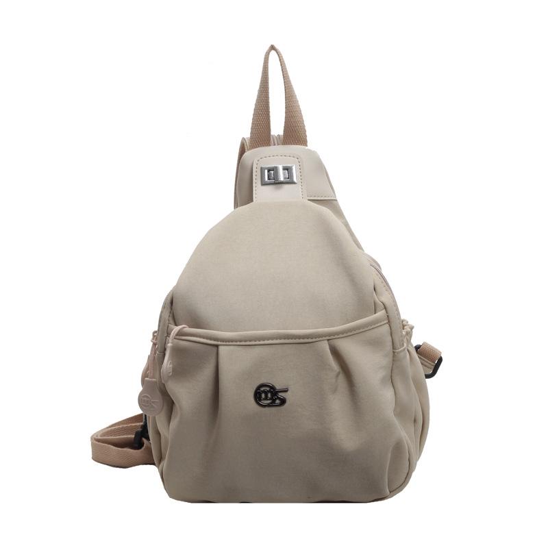 

Женский Универсальный Легкий Нейлоновый Рюкзак - Модный, Вместительный и Простой Дизайн хаки