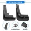 4X Set For Hyundai Tucson 2021 2022 2023 2024 2025 Car Molded Mud Flaps Splash Guards Mudguards Front Rear Styling