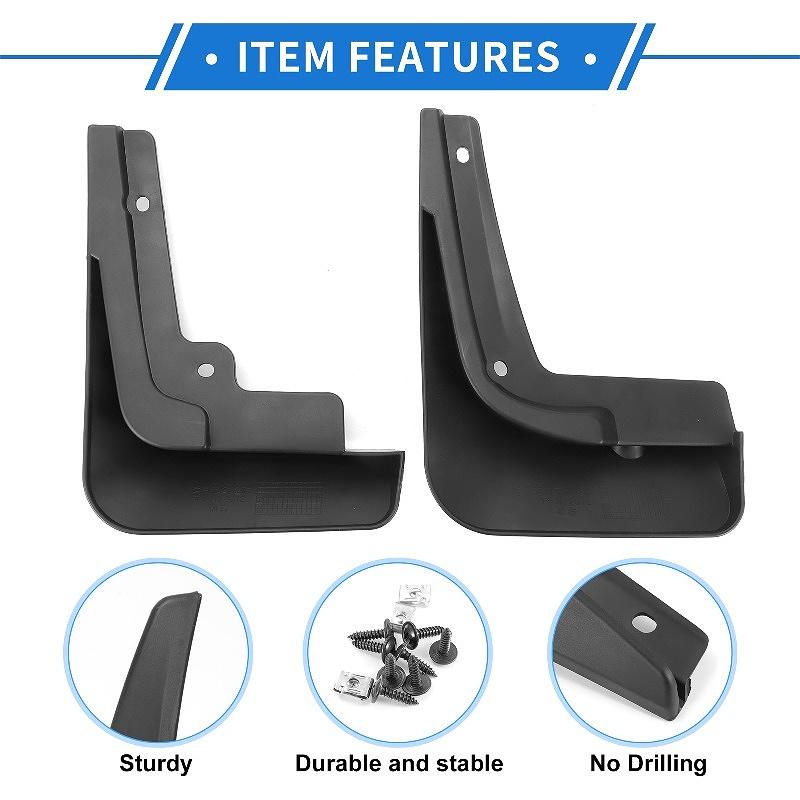4X Set For Hyundai Tucson 2021 2022 2023 2024 2025 Car Molded Mud Flaps Splash Guards Mudguards Front Rear Styling