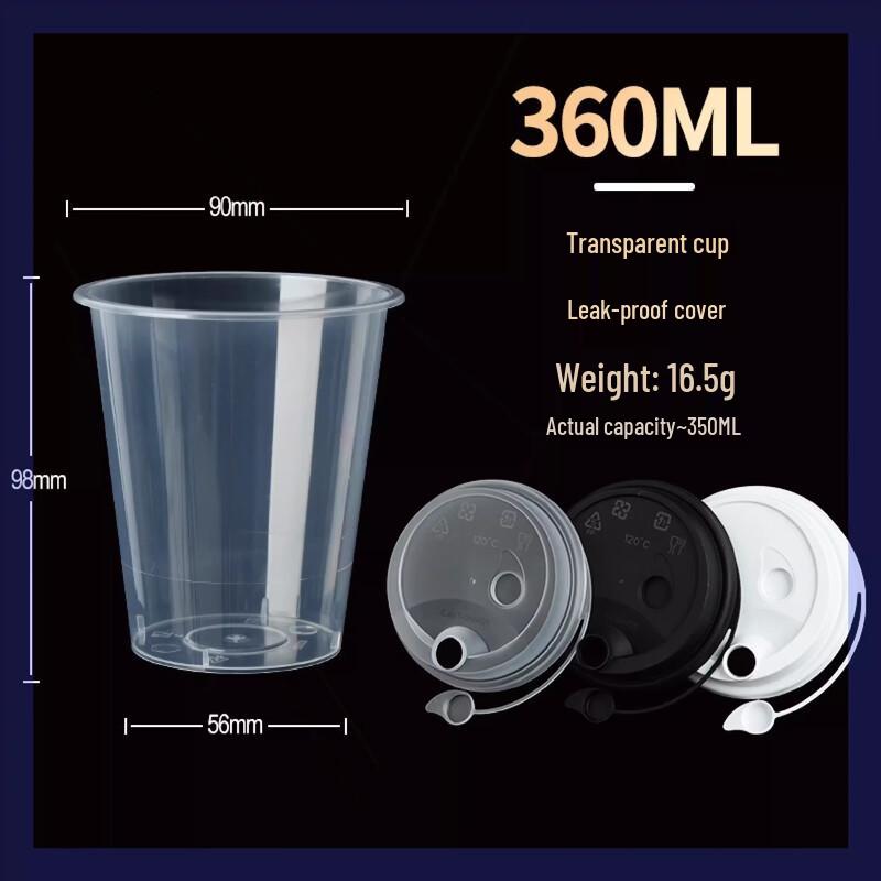 Disposable Milk Tea Cup Set