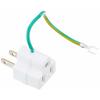 Buffalo BUFFALO 3 pin 2 pin conversion adapter white BSTAPA01WH