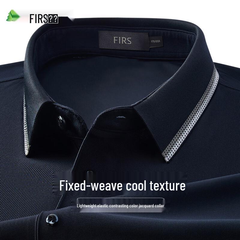 FIRS Men s Jacquard Polo Shirt L