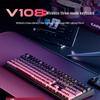 QianXingZhe V108 Wireless Bluetooth Three-Mode Quiet Mechanical Keyboard for Office, Gaming & E-sports.
