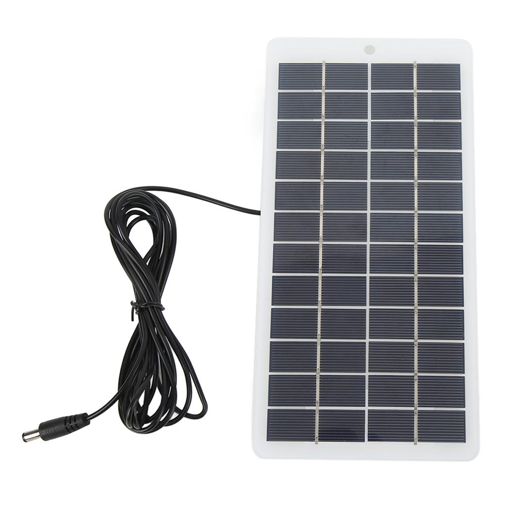 Solar Panel Portable High Efficiency Weather Resistant Solar Charger Cell with DC Interface for