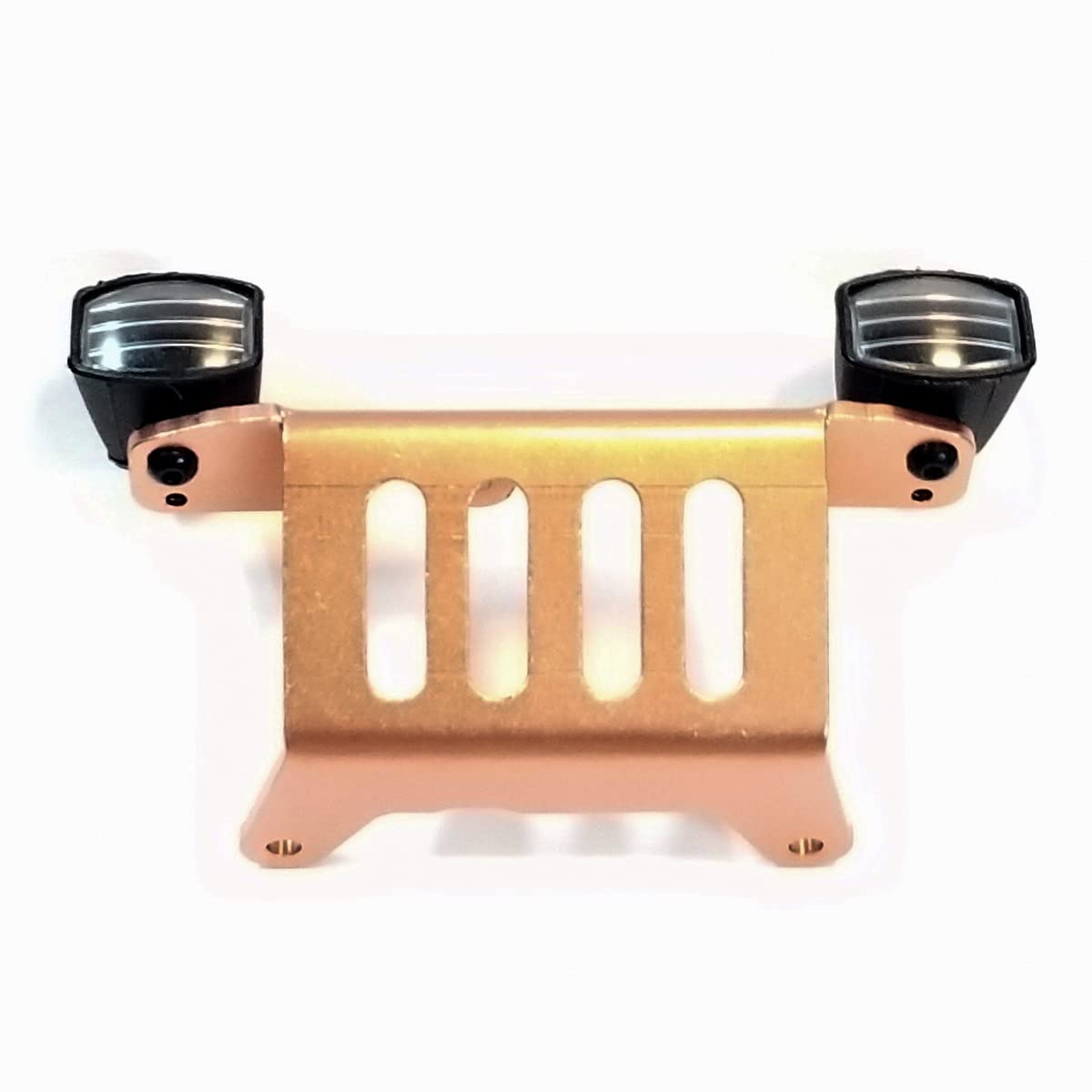 

KF RC Aluminum Rear Bumper Fog Lights with 2 LEDs for Tamiya Nova Fox