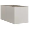Pot Rusty 40X80X40 Cm Stainless Steel