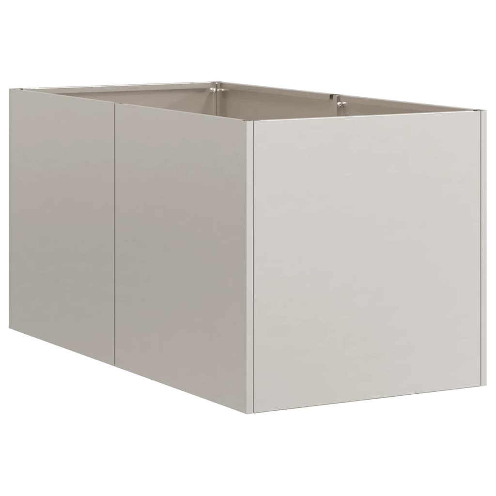 Pot Rusty 40X80X40 Cm Stainless Steel
