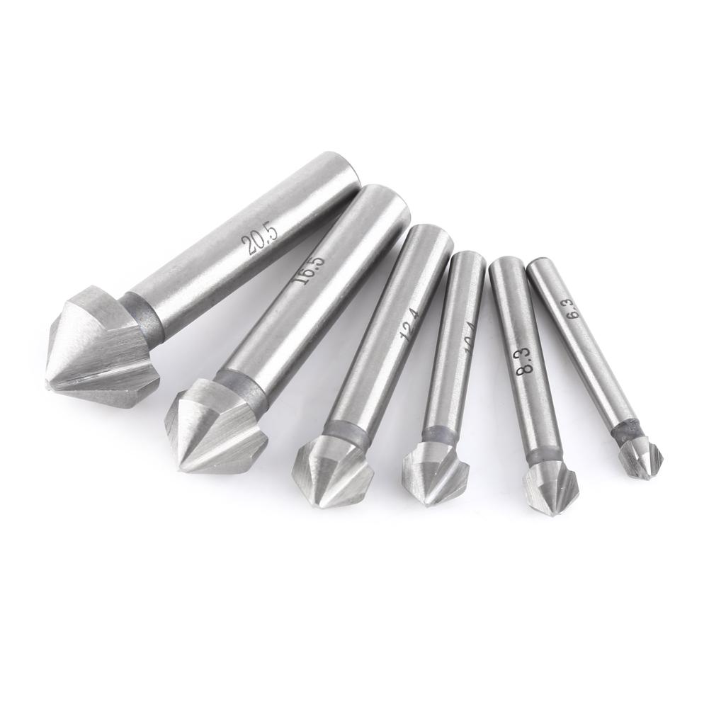 Counterattack Drilling Bit Set, Champfer HSS Bit Easy to Use for Chamfering, Browsing