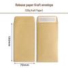 Self-Adhesive Double-Sided Kraft Paper Document Envelope with Thickened Yellow Chinese Style Design.