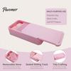 Pottery Anti-stick Tools Cornstarch Tapper Box for Polymer Clay, Powder Container with Clay Tool Case Removable Filter & Brush, Cutter Crafting