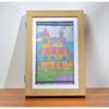 Ids Art Frames, Front Opening Kids Artwork Frames Changeable, White Artwork Display Storage Frame For Wall, Holds 50 Pcs, For 3D