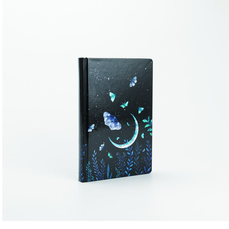 Custom Hardcover Layflat Paper Printing Custom Diary Notebook Journal (as the picture,133*194mm&A5)