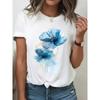 European Size Spring and Summer Casual Short Sleeve T-Shirt, Women's