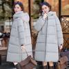 2026 Winter Warm Thick Mid-Length Hooded Cotton Puffer Jacket Unisex Loose Fit Men Women