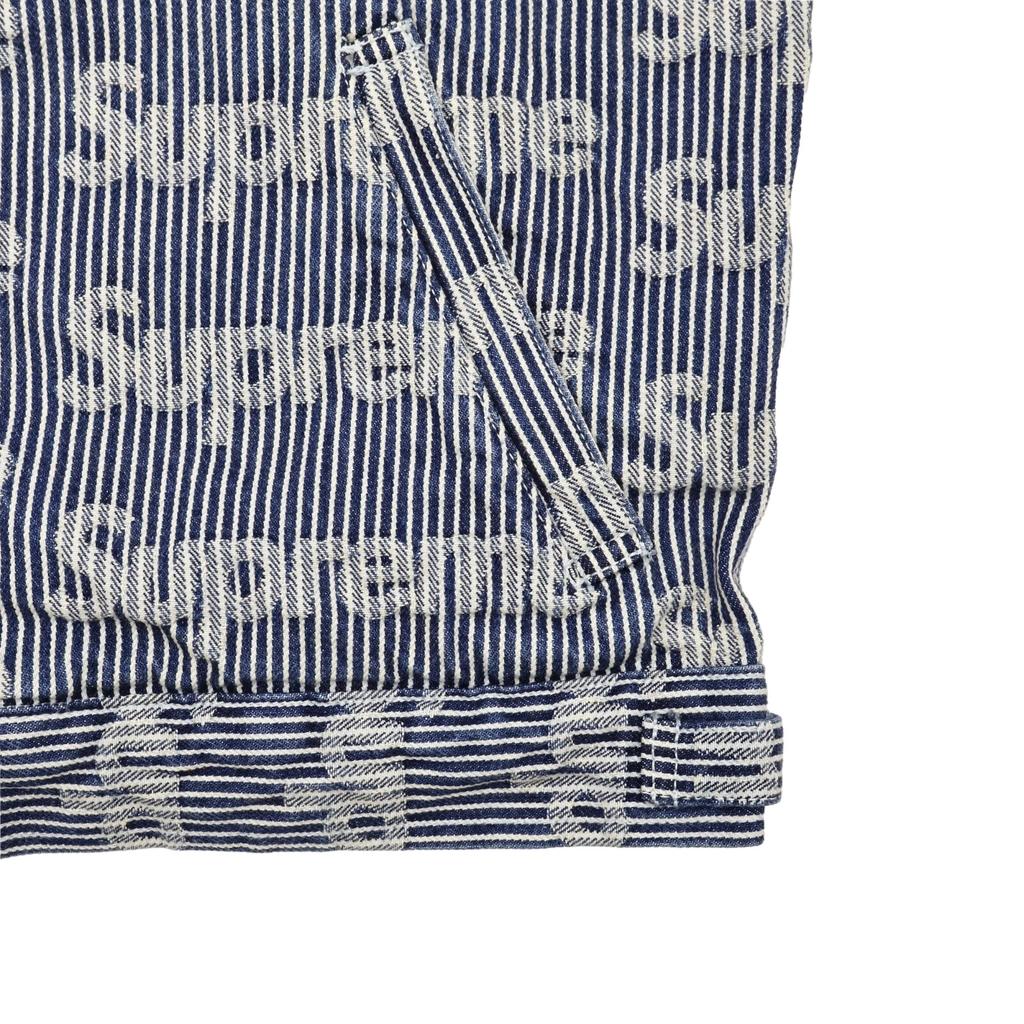 Supreme Denim Chore Trucker Jacket Stripe