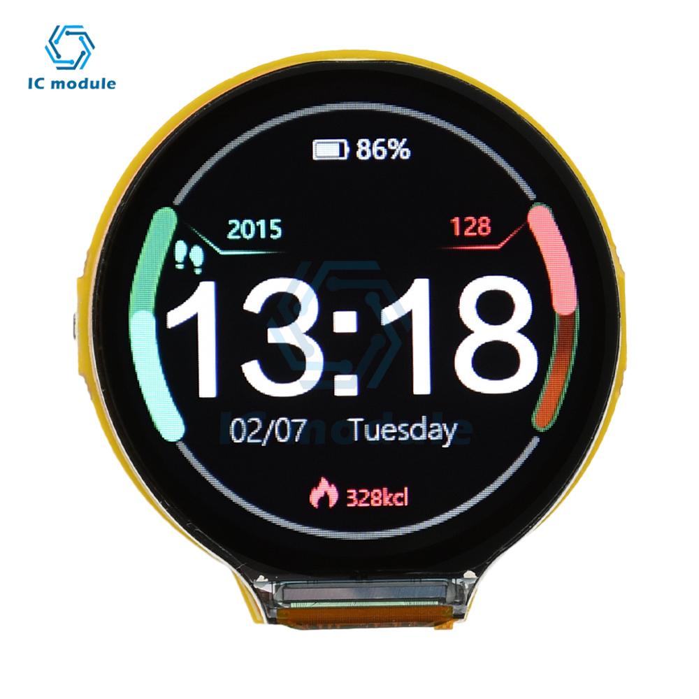 ESP32-C3 WiFi BLE Development Board Module With 1.28-inch Circular Display Onboard ESP32-C3-MINI-1U Module for Arduino