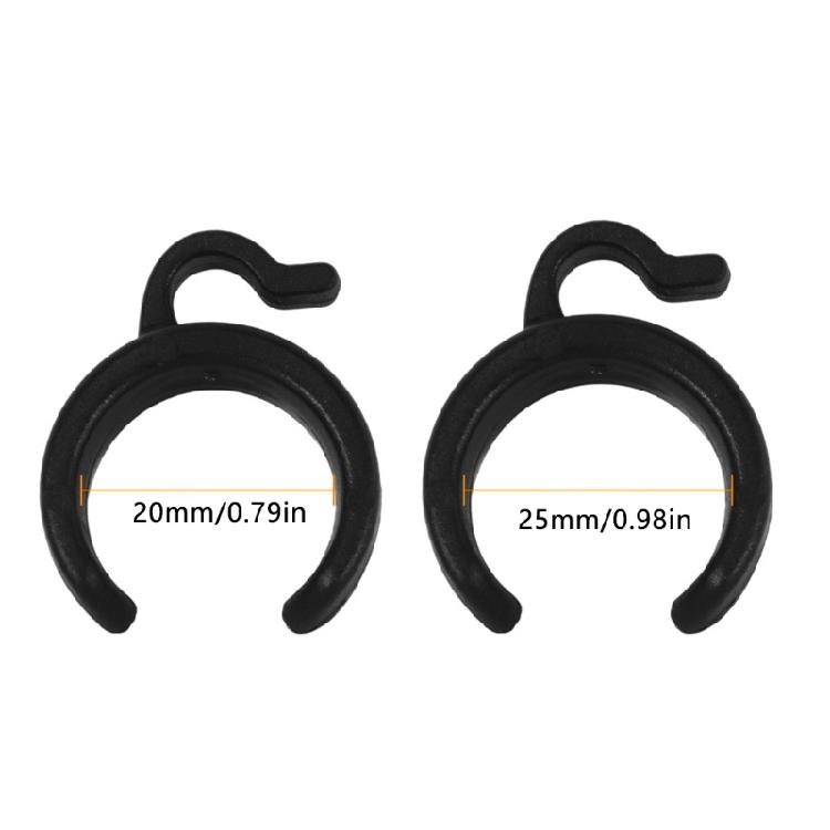 5PCS Wire Management Clips Compatibles Tripods Microphones Phones for Auditory Video Cable Organization 20mm 25mm