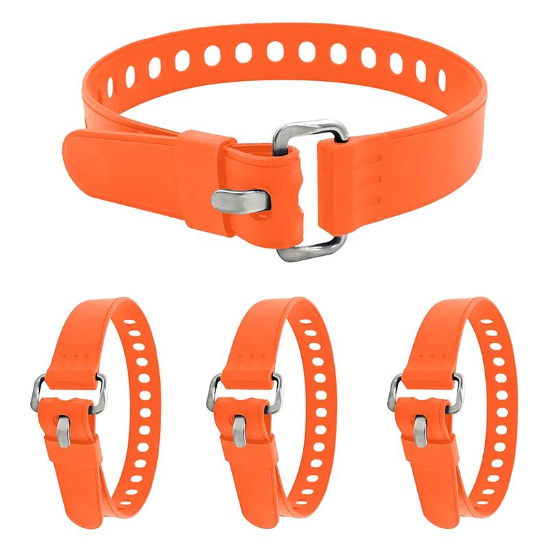 Travel Compact Tied Belt Durable Silicone Fixed Cargo Tie Down Luggage Lash Belt Strap Camping Hiking Cargo Storage Belt Buckle