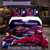 Personalized 3Pcs Bedding SetMiraculous Ladybug Custom Text Duvet Cover Pillowcase Set Bedroom Gift