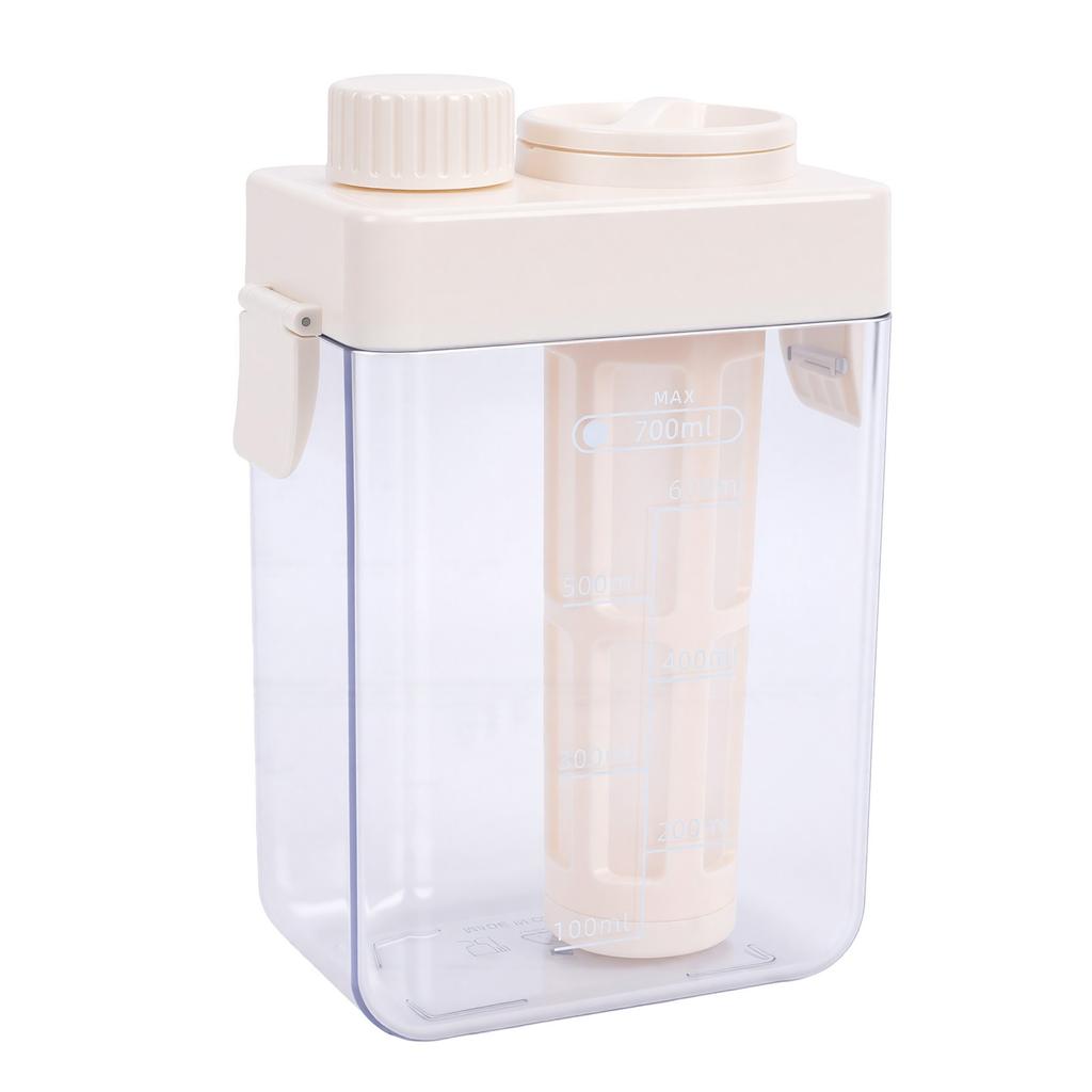 Cold Brew Coffee Maker Portable 700ml Large Capacity Leak Proof Coffee Pot for Home Office Outdoor Travel