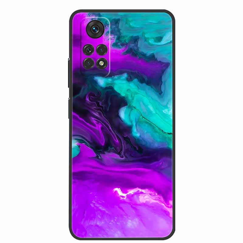 Pro pouzdro Xiaomi Redmi Note 11 Mramorové Silikonové TPU Měkké Zadní Kryt Pouzdro na Telefon pro Redmi Note 11S 11 S Funda Roztomilé Nárazuvzdorné Coque