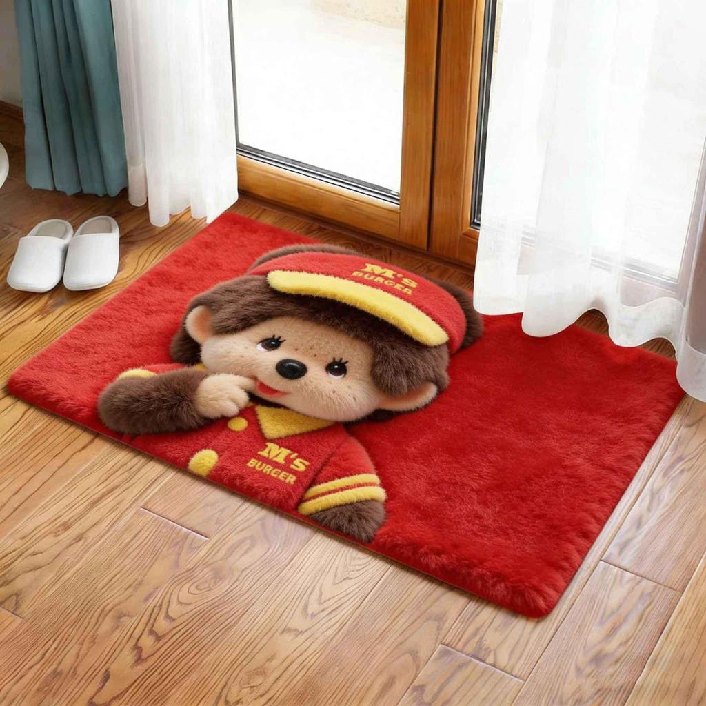 Cartoon Cute Quick-Drying Water-Absorbent Non-Slip Diatom Mud Doormat