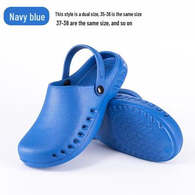 Non-Slip Cleanroom Slippers - Comfortable Soft Sole for Doctors & Nurses, Unisex