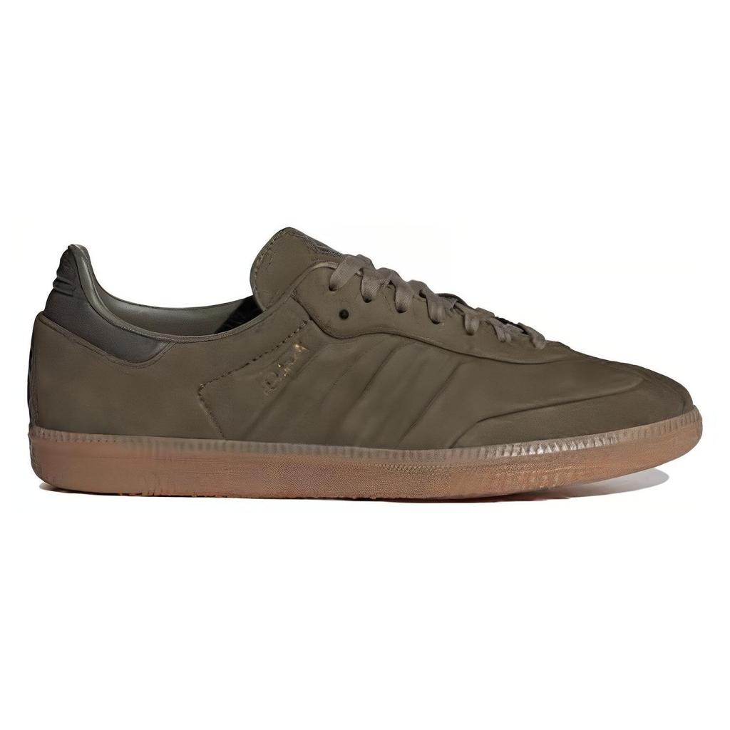 adidas Samba Olive Strata Gum Unisex Sneakers Green Shadow-Olive IG1242